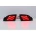 Mazda 3 BL 13 Hatchback Smoke Rear Bumper LED Reflector